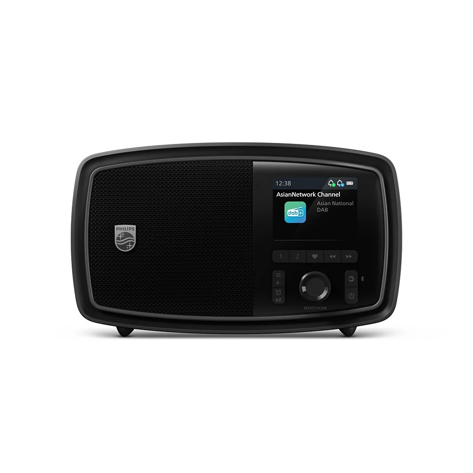 Philips The Janet - TAV2000DB/00 DAB radio Zwart