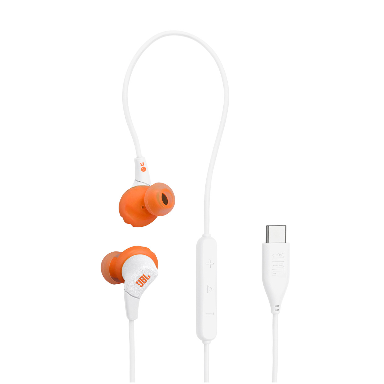 JBL Endurance Run 3 (USB-C) Oordopjes Wit