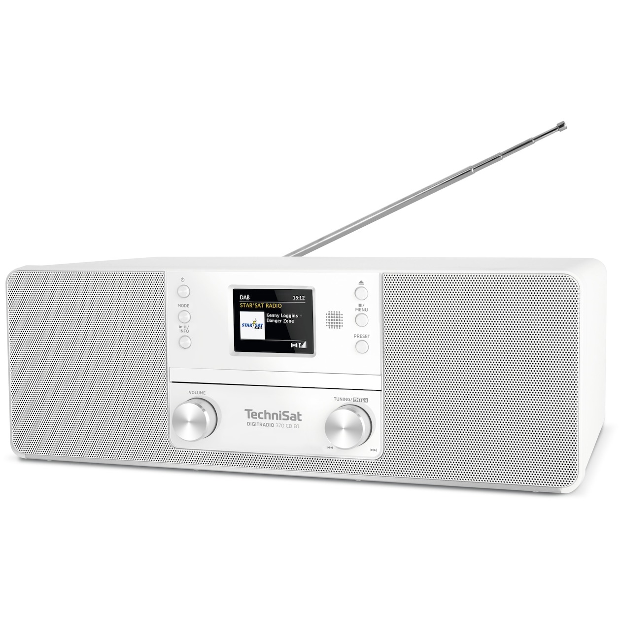TechniSat Digitradio 370 CD BT DAB radio Wit