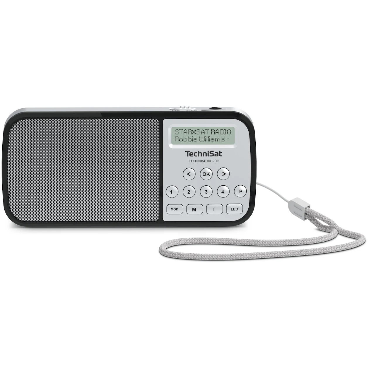TechniSat RDR DAB radio Zilver