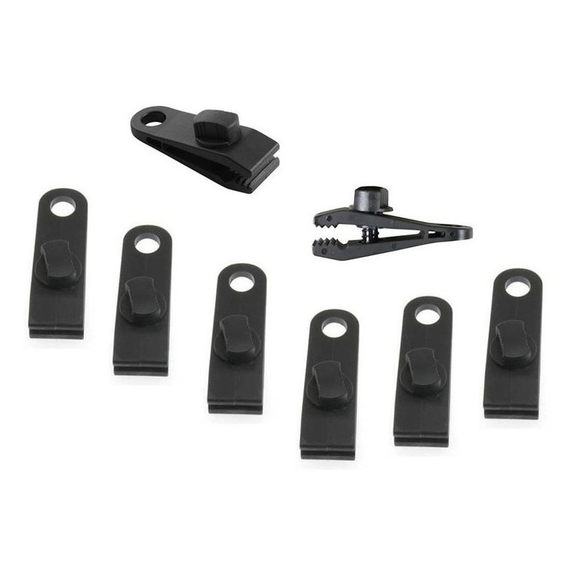 Zeilklemmen - 8x - kunststof - zeilclips voor afdekzeilen