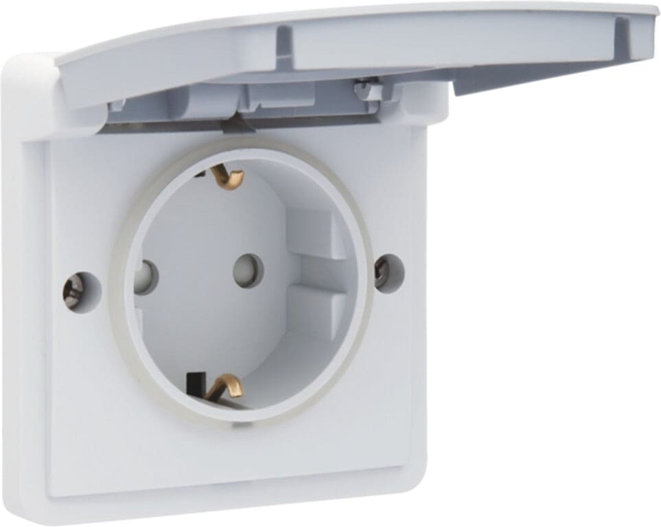 NiKO Opbouw wcd 1-voudig spatwaterdicht exclusief bodemdeel