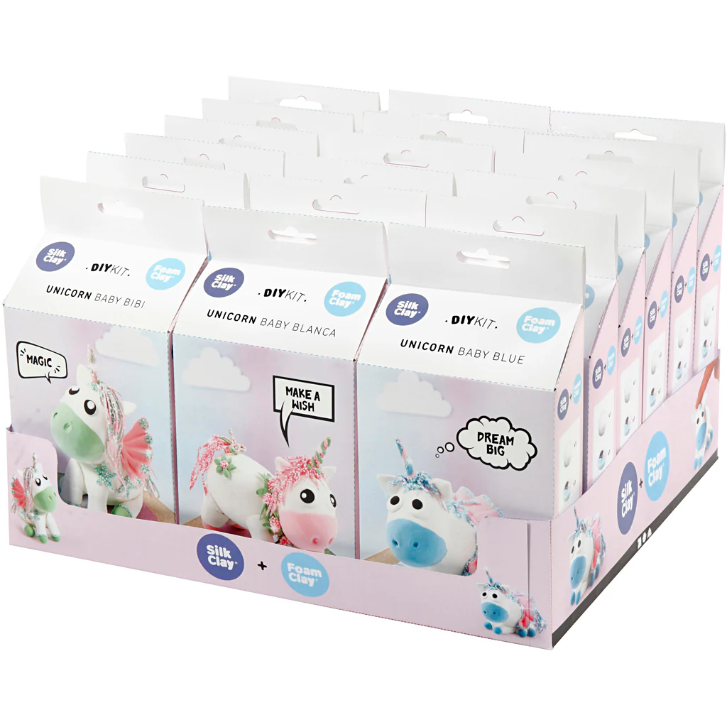 Silk Clay Funny friends, 18 set/ 1 doos