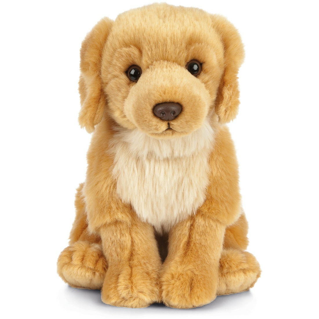 Living Nature Knuffel Golden Retriever - zittend - hond knuffel - 20cm