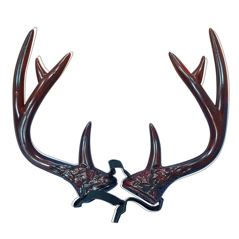 Hert/rendier gewei - bruin - volwassenen - verkleedaccessoires