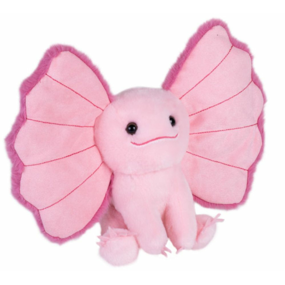 Wild Republic Pluche Axolotl knuffel - 15 cm - roze - knuffeldier