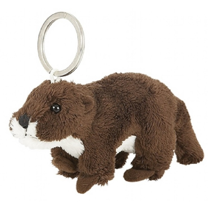 Ravensden Pluche knuffel sleutelhanger - otter knuffel - knaagdier