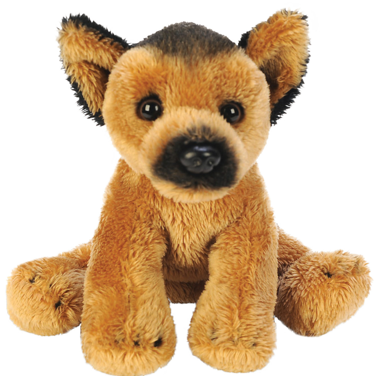 Suki Gifts pluche knuffeldier hond - Herdershond - 13 cm - Honden