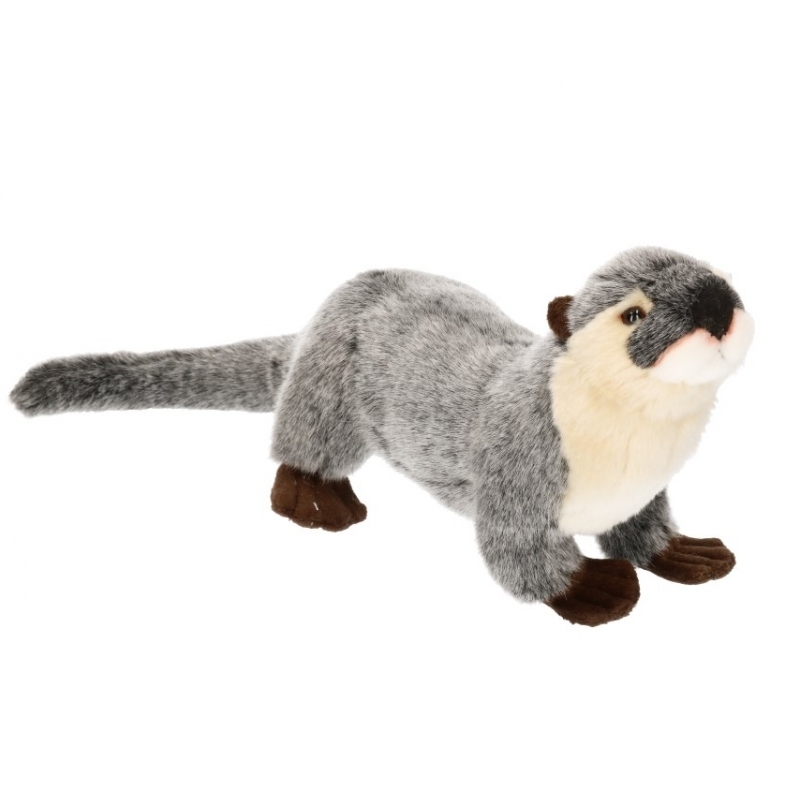 Semo Pluche Rivierotter knuffel - 28 cm - Noord Amerikaanse Otter