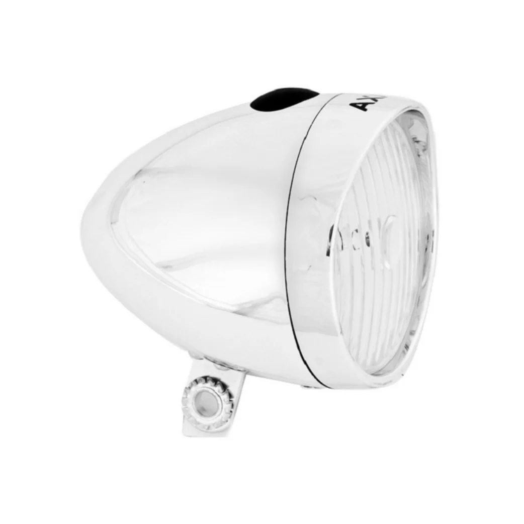 Axa koplamp classic tour batterij 4 lux zilver