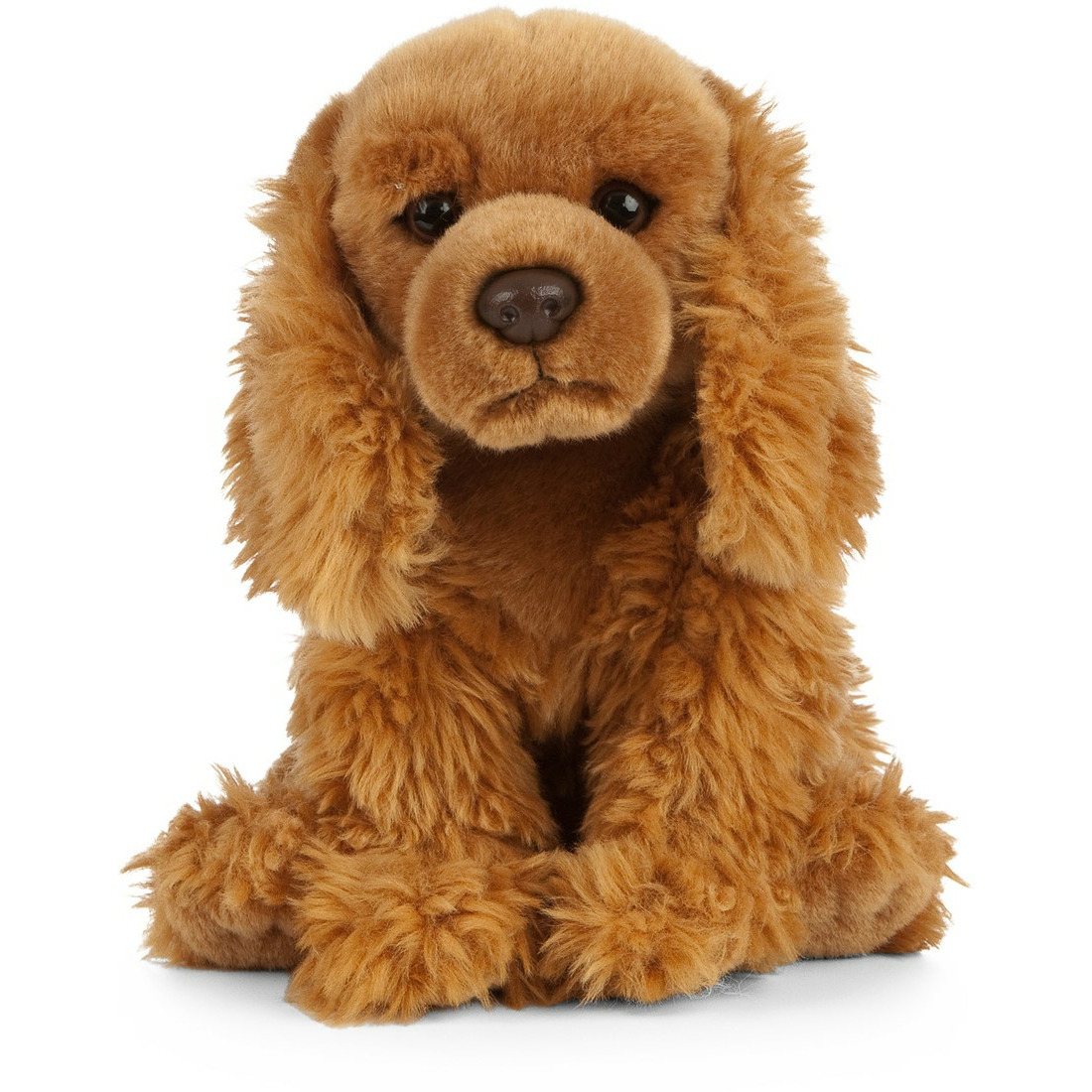 Living Nature - Pluche Cocker Spaniel -bruin - hond - 20 cm