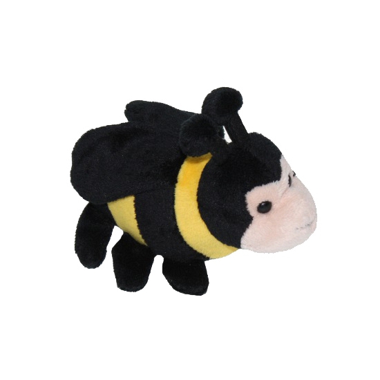 Pluche bijen knuffel - 13 cm - insect - knuffeldier - speelgoed