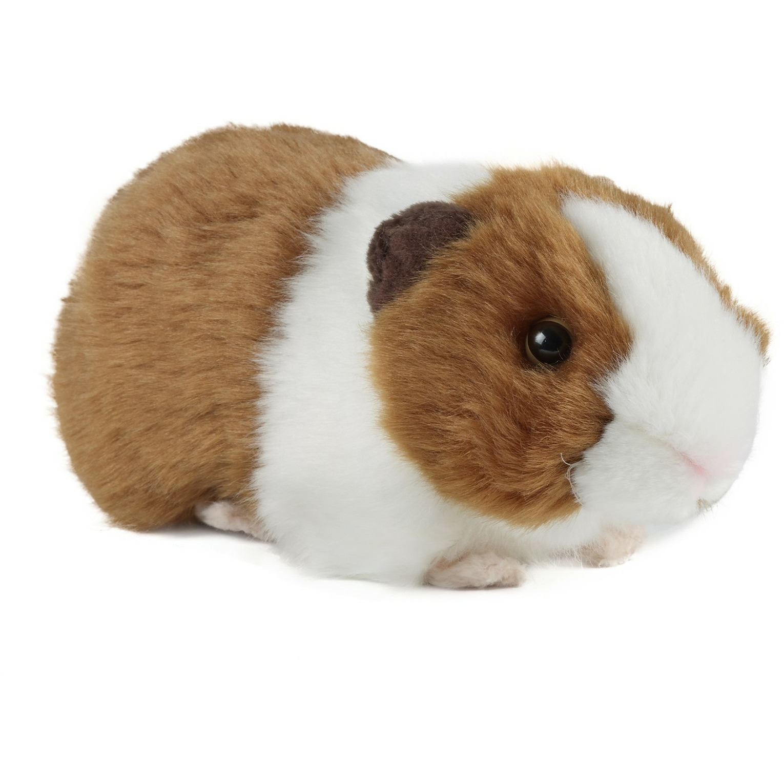 Living Nature - Pluche cavia - bruin - 20 cm - knuffel - geluid