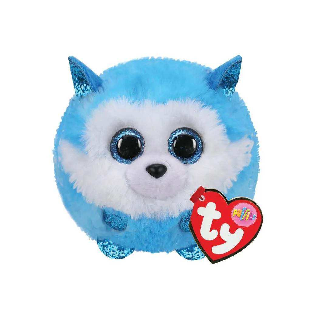 TY puffies husky knuffel prince 8 cm