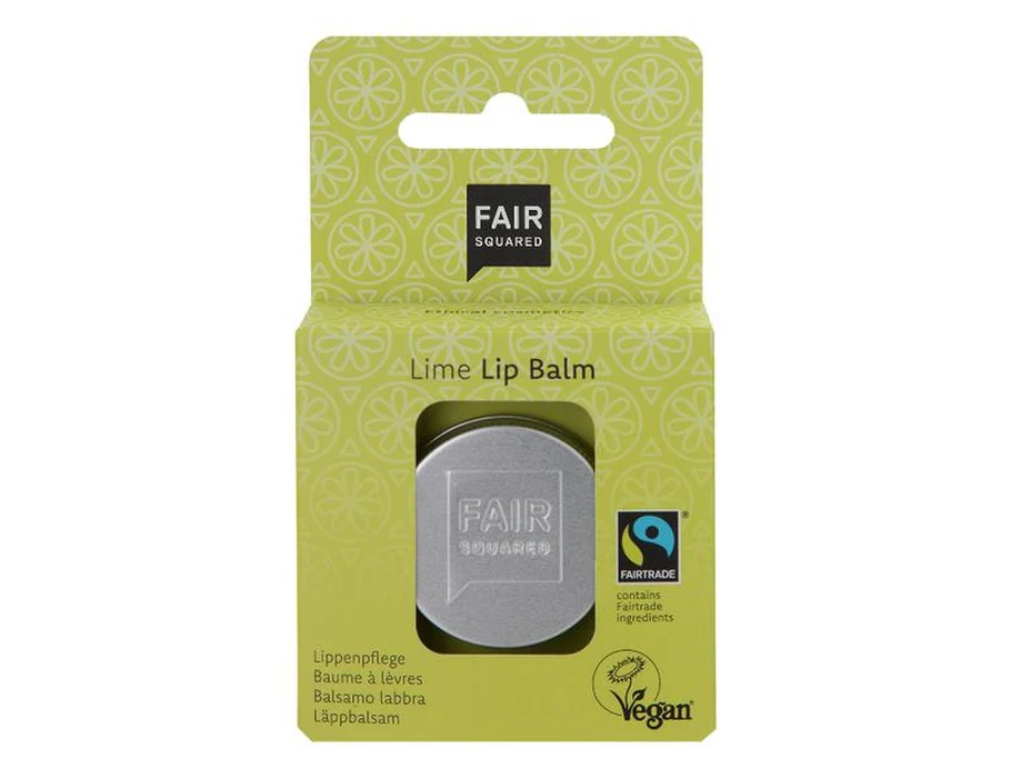 Fair Squared Lip balm fresh lime 12gr.