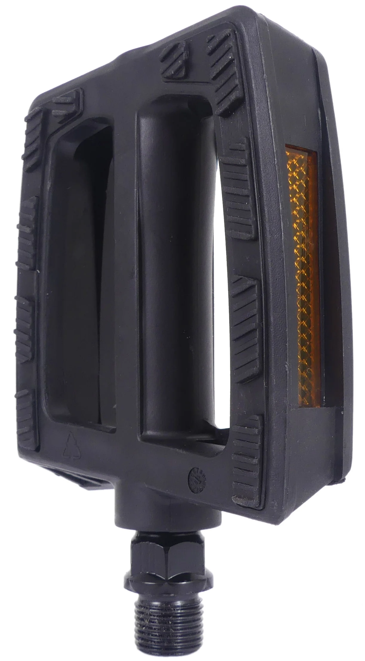 Edge pedaalset comfort city zwart