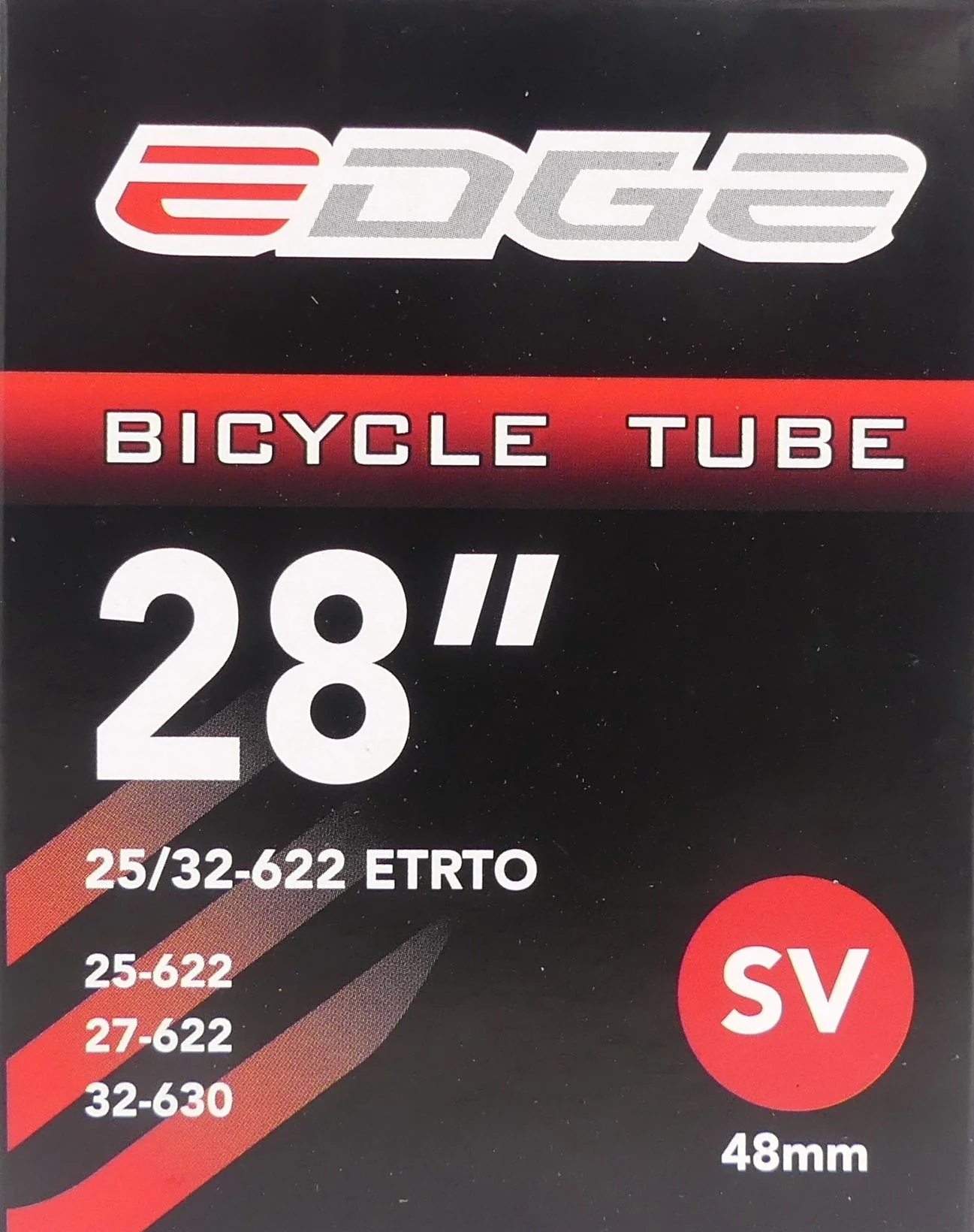 Edge Binnenband 28 inch - 700x25/32c sv-48mm