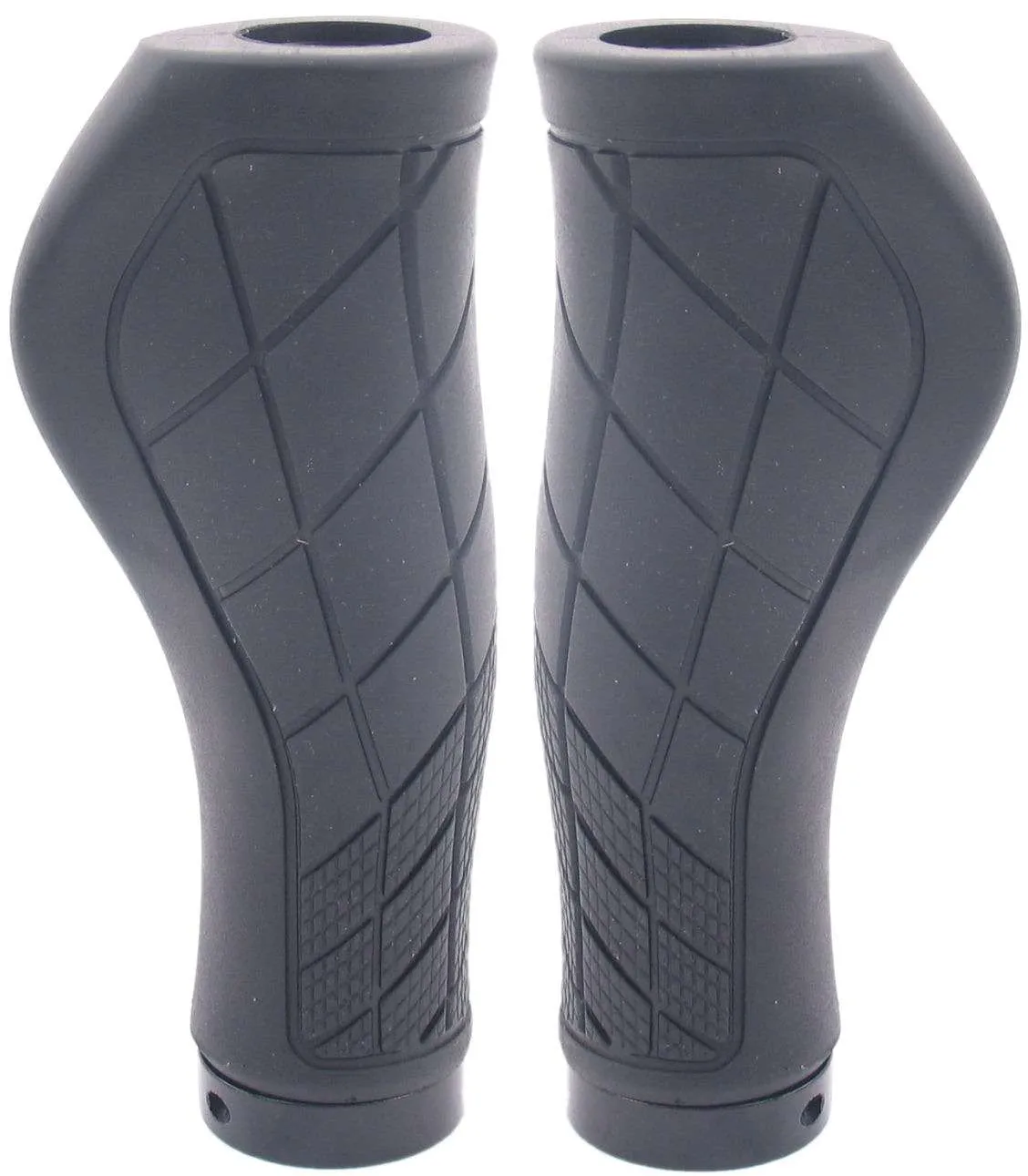 Edge ergo city handvatten - 136mm - fiets - zwart