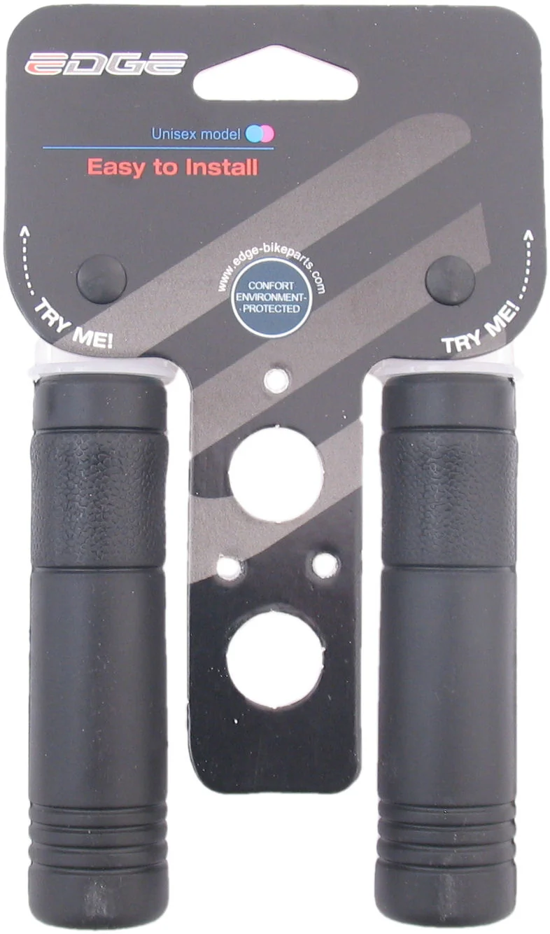 Edge basic handvatset 106mm rubber zwart