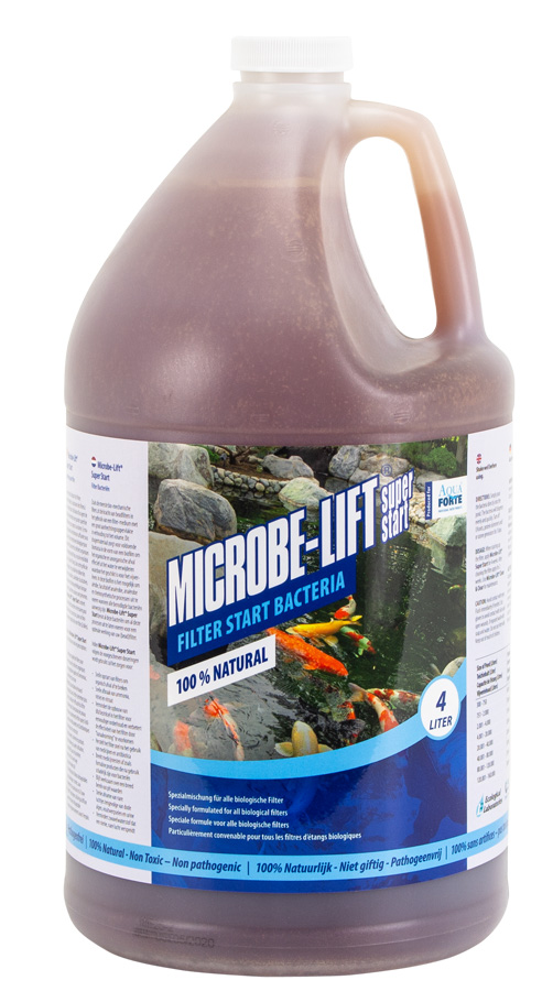 Microbe-Lift Super Start - Heldere Vijver Bacteriën Beadfilter Oplossing, 4L