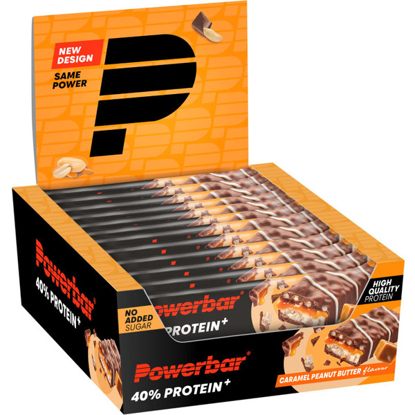 Powerbar 40% protein+crisp bar 12x40g