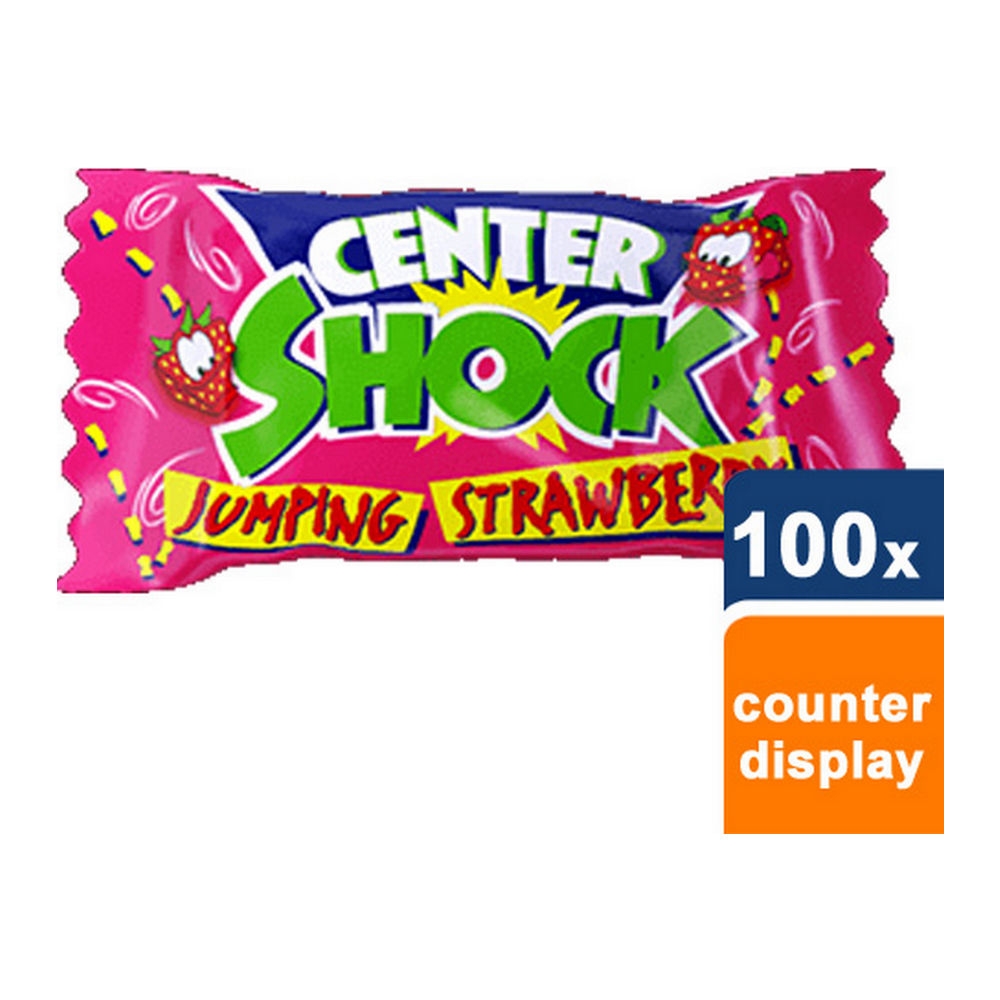Center Shock - Jumping Strawberry - 100 stuks