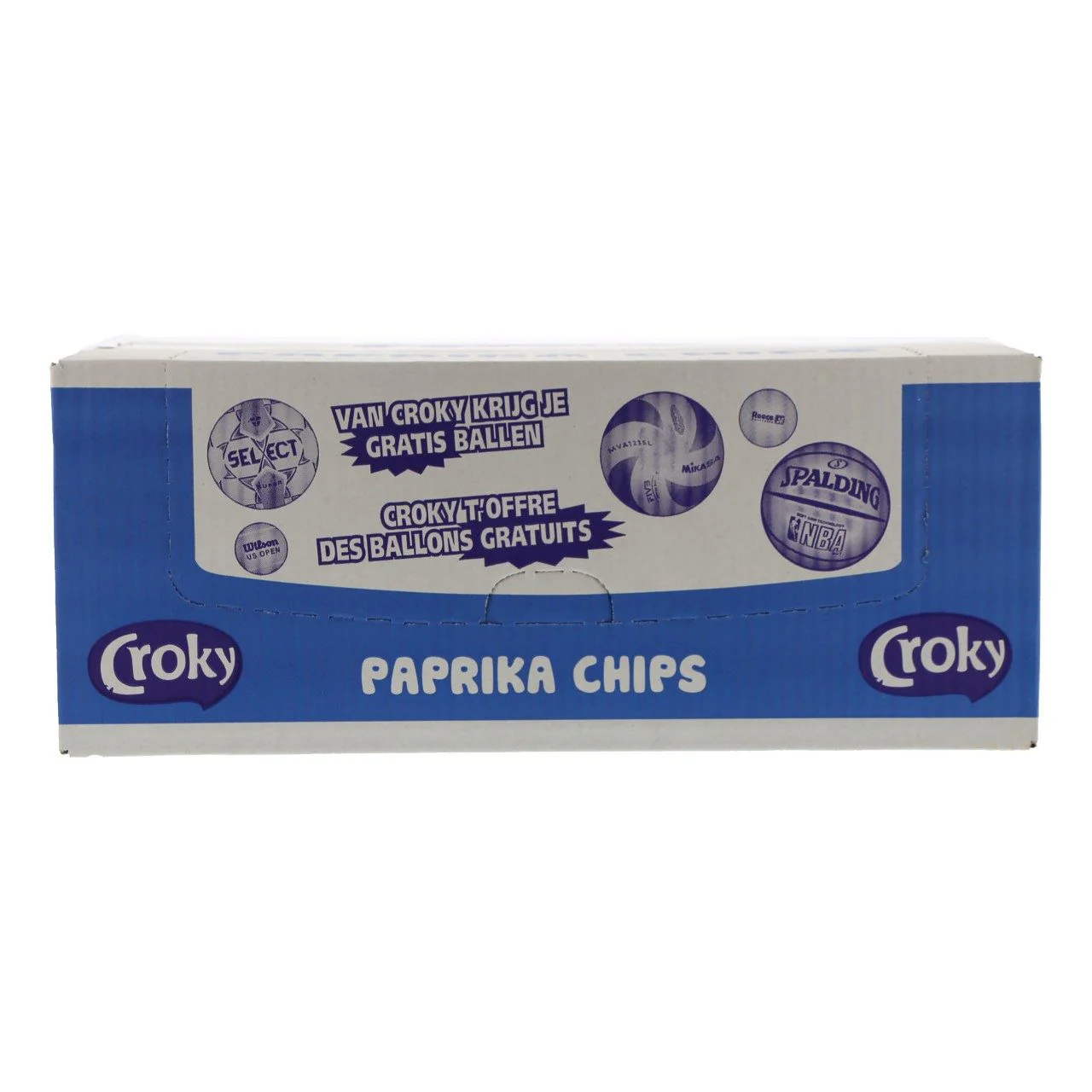 Croky - Paprika Chips - 12x 100g