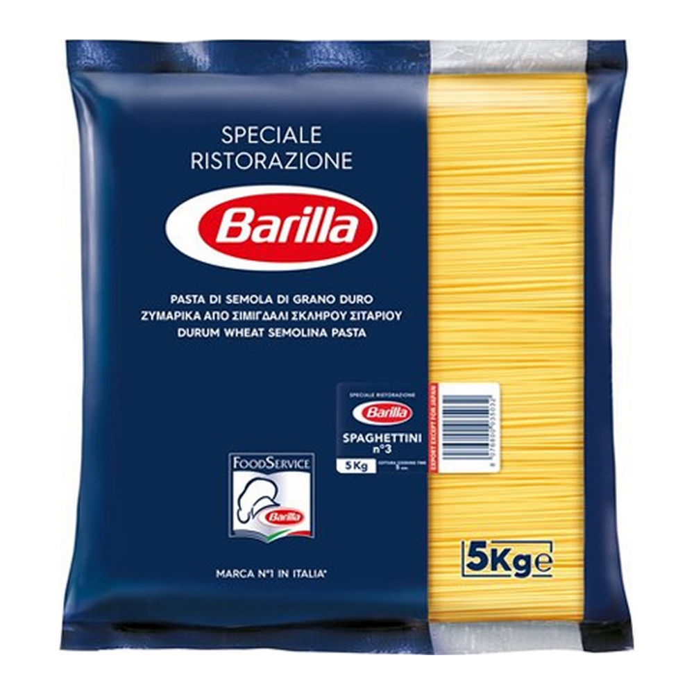 Barilla - Spaghettini Nº 3 - 5 kg