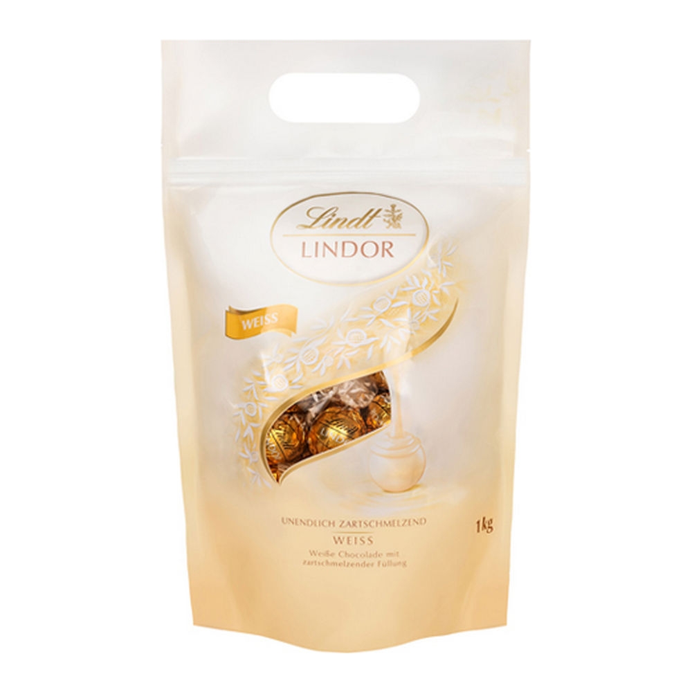 Lindt - Lindor Ballen Wit - 1kg