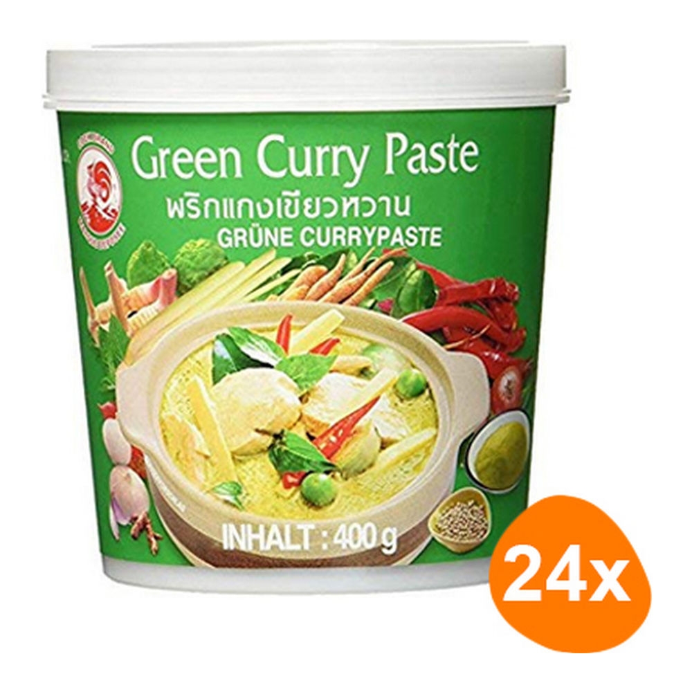 Cock Brand - Groene Currypasta - 24x 400g