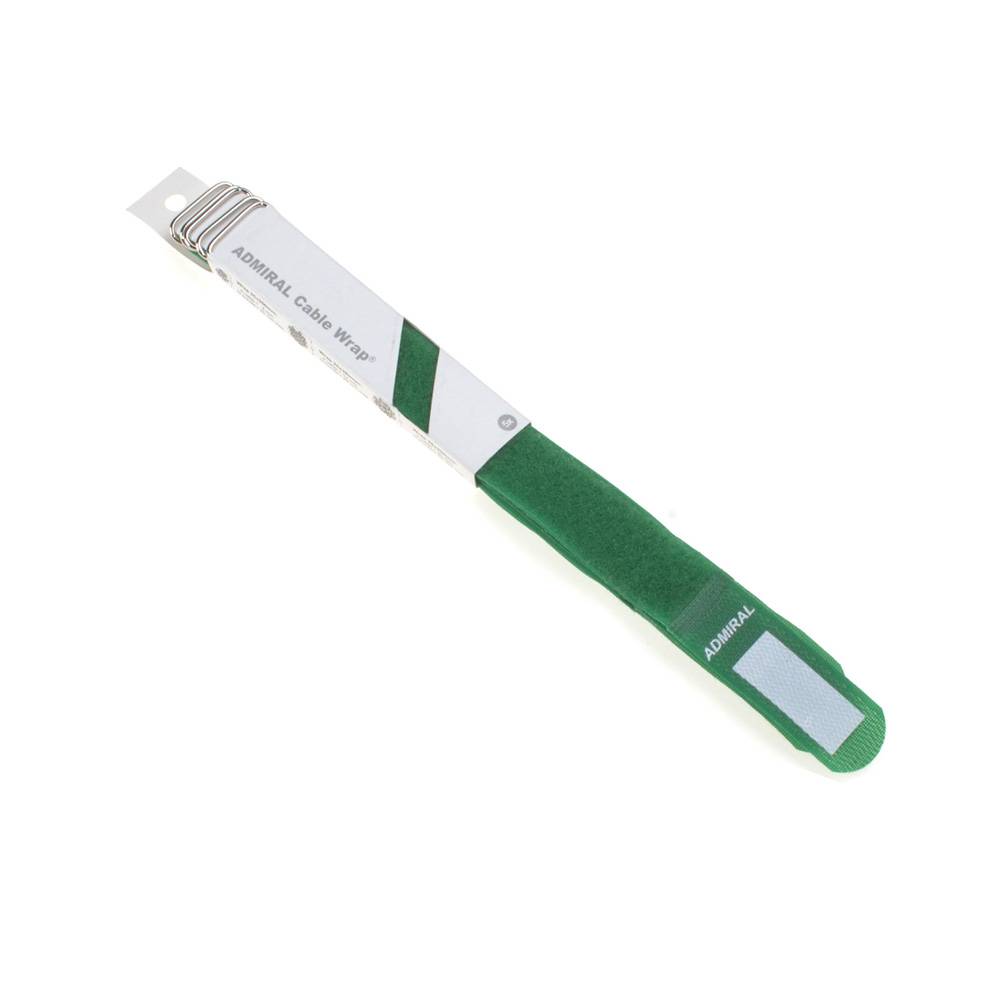 Admiral Cable Wrap kabelbinder 25x260mm groen (set van 5 stuks)