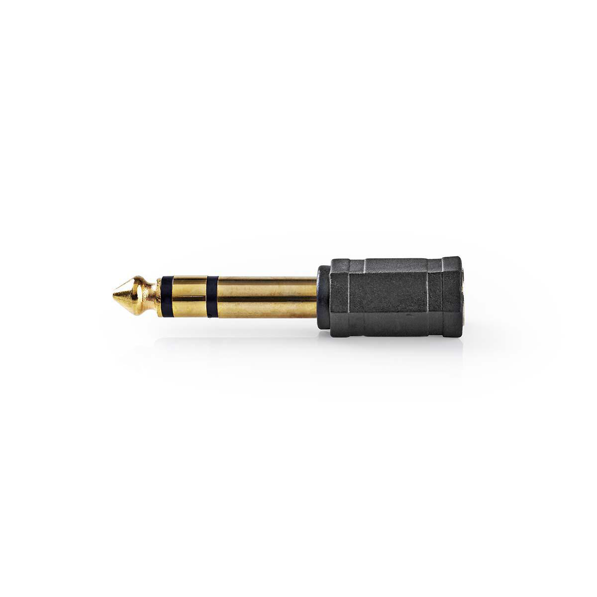 Nedis Stereo-adapter 6,35 naar 3,5 mm verguld