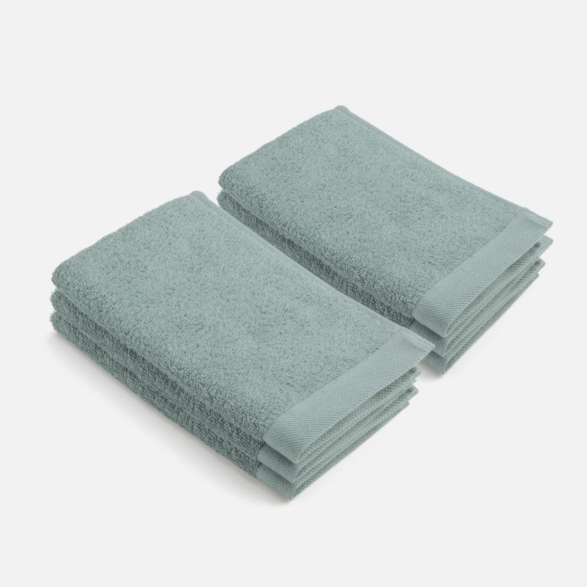 Walra Remade Cotton Gastendoekje 30 x 50 cm 550 gram Jade - 6 stuks